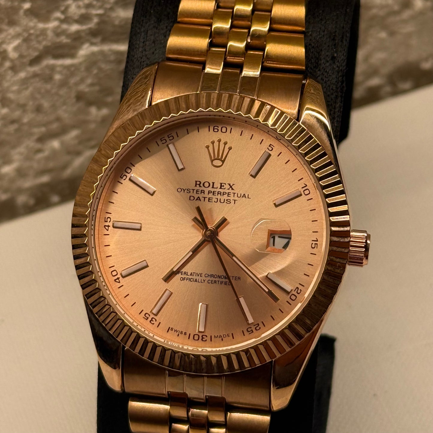 ROLEX DATEJUST ROSE GOLD