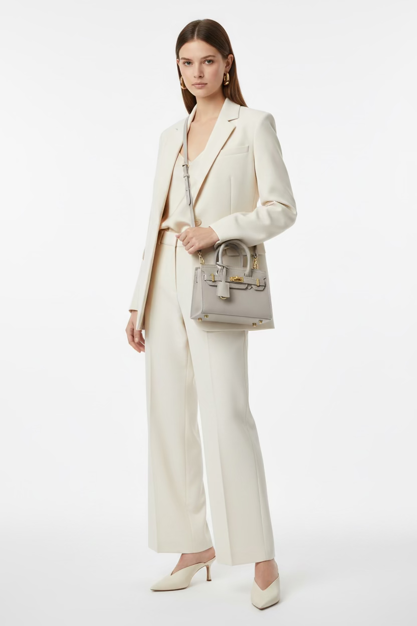 BAG TIPO HERMES / GREY
