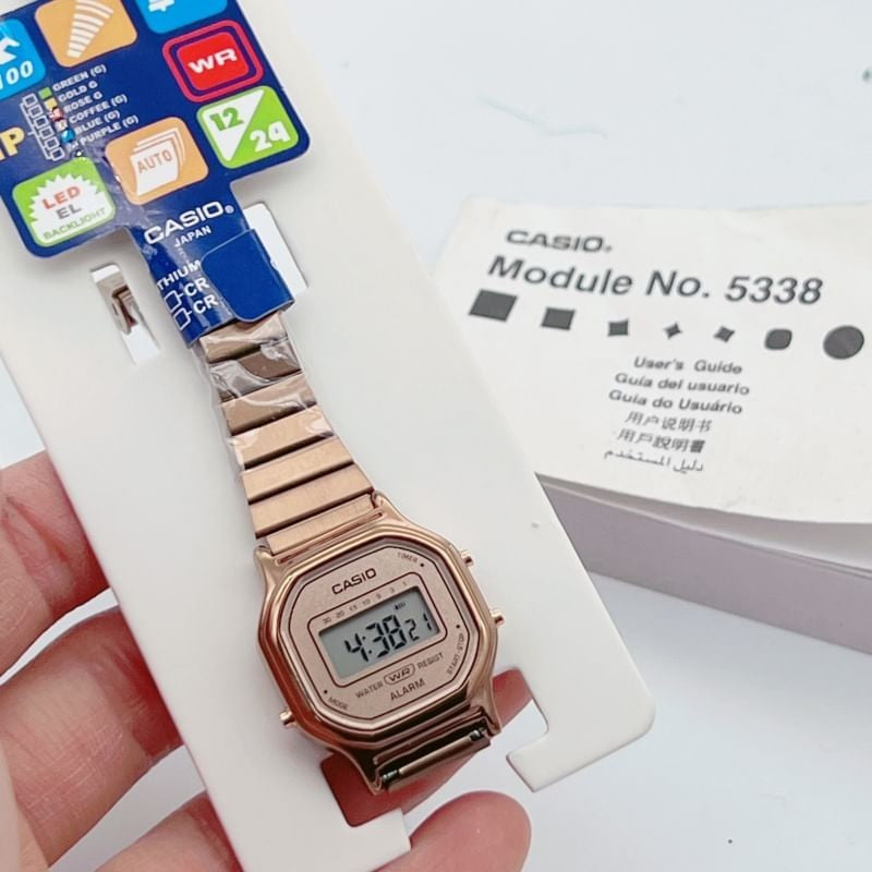 CASIO VINTAGE ROSE/GOLD